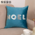 New Nordic Style Living Room Netherlands Velvet Pillow Bronzing and Silver Plating Throw Pillowcase Simple Modern Square Bedside Cushion