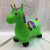 Factory Supply Spot Flash Music Painted Unicorn Jumping Horse Children's Sports PVC Thicker Inflatable Toys