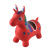 Factory Supply Spot Flash Music Painted Unicorn Jumping Horse Children's Sports PVC Thicker Inflatable Toys