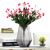 Factory Set Glass Diamonds Vase Color Glass Vase Wholesale Artificial Blowing Vase