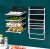 Folding Side Dish Plate Creative Household Kitchen Fruit Vegetable Storage Organizing Dish Multifunctional Wall Mount Storage Rack