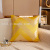 Amazon Foreign Trade Cross-Border Cushion Pillow Cover Jacquard Square Pad Sofa Bay Window Backrest Headboard Simple Cushion Cushion