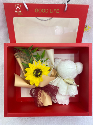 Gift Box Soap Bouquet, Suitable for Mother's Day, Teacher's Day, Valentine's Day and Other Gifts