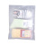 Frosted Transparent Bag Underwear Clothing PE Packaging Bag Plastic Automatic Sealing Bag Spot Bra Zipper Bag Wholesale