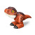 Cross-Border Amazon Novelty Toys Hot Sale Pressing Dinosaur Electric Music Tyrannosaurus Toy Boy Gift Toy
