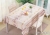 Tablecloth Ar Bronzing Tablecloth Waterproof PVC Crystal Tablecloth Kitchen Antifouling Tablecloth in Stock