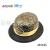 Gold Powder PVC round Cap XINGX Sequins with Gold Bars Adult Holiday Hat Shiny Dress up Cap