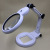 New 3b-1f Folding Handheld Desktop 18 LED Lights Magnifying Glass with Mother-Baby Magnifying Glass Gift Magnifying Glass for the Elderly