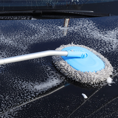 Car Wash Mop Special Car Brush Soft Fur Cleaning Does Not Hurt the Car Cleaning Tool Telescopic Cleaning Brush