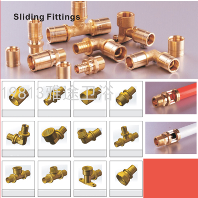 Card Sheath Pipe Fittings Copper Parts