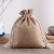  Stock Factory Wholesale linen bag Drawstring bag Pocket Gift Ornament Storage Small Cloth Bag