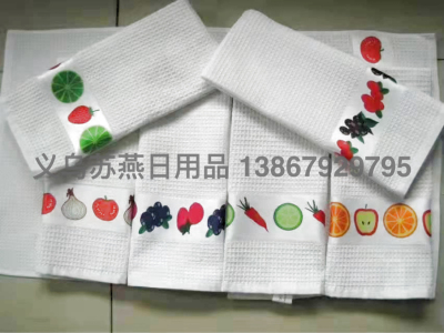 Transfer Printing Tea Towel 65G 38 × 65