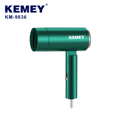 Cross-Border Factory Direct Supply Hair Dryer Komei KM-9836 High-Power Hair Dryer Small Folding Hair Dryer