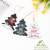 Wooden Craftwork Creative Christmas Wood Piece Pendant Home Decoration Hand-Painted DIY Props Christmas Tree Accessories