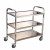 Thickened Stainless Steel Dining Car Three-Layer Four-Layer Mobile Trolley Hot Pot Car Restaurant Kitchen Storage Rack Delivery Dining Car