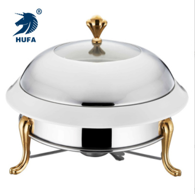 Stainless Steel Rectangular Chafing dishes with hydraulic lid Alcohol Heating restaurant food warmer