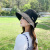2022 Hat Female Travel Summer Korean Beach Sun Hat Sun Protection Summer All-Matching Sun Hat UV Protection