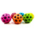 Pu Solid Moon Ball Sponge Children's Toy Porous Elastic Ball Logo Spray Paint Printing Stress Relief Toy