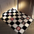 Leather Chessboard Grid Doorway Entrance Door Floor Mat Waterproof Disposable Non-Slip Foot Mat PVC Cut-out Gate Carpet