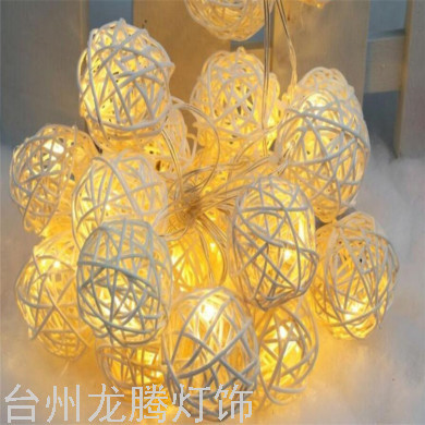 Christmas Ornamental Festoon Lamp Led Sepak Takraw String Light Colored String Lights Wedding Shop Decoration Room Bedroom Battery String Lights