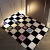 Leather Chessboard Grid Doorway Entrance Door Floor Mat Waterproof Disposable Non-Slip Foot Mat PVC Cut-out Gate Carpet