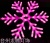 LED Outdoor Snowflake Shape Bracket Colorful Lights Christmas Christmas Tree Snowflake Shape Plastic Decorative Lamp Waterproof