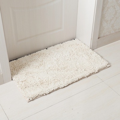 Carpet Factory Wholesale Mat Door Mat Home Ground Mat Door Non-Slip Absorbent Polyester Solid Color Carpet