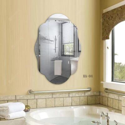 [Poly MEGA STAR] Mirror Stickers Makeup Acrylic Lens Bathroom Living Room Wardrobe Bedroom Self-Adhesive Mirror Stickers