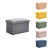 Rectangular Storage Stool Foldable Sofa Stool Children's Toy Clothes Storage Stool Home Bedroom Shoe Changing Stool