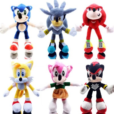 New Sonic the Hedgehog Sonic Super Sonic Plush Toy Tarsnak Hedgehog Doll Children's Gift