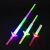 Factory Direct Sales LED Luminous Retractable Light Stick Stall Night Market Hot Sale Toy Luminous Sword Traditional Toy