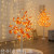 Thanksgiving Led Simulation Maple Leaf Tree Light Home Color Light Background Bedroom Decoration Decorative Light Small Imitative Tree