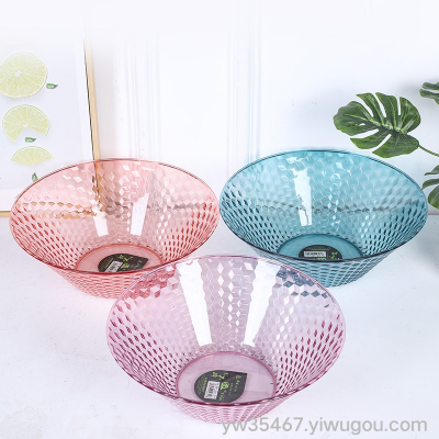 M07-0652 AIRSUN round Leaf Shape Colorful Crystal Fruit Plate Household Living Room Pet Creative Fruit Storage