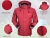 K2summit Men's and Women's Shell Jacket Three-Layer Waterproof Breathable and Wearable Shell Jacket