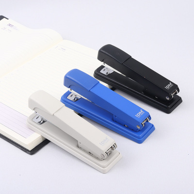 Factory Direct Supply Wholesale Office Effortless Stapler 12 Simple Stapler Large and Small Size Metal Trolley Bookbinding Machine