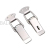 Stainless Steel Lock Buckle Box Buckle Toolbox Buckle Padlock Buckle Smart Card Door Lock Spring Duck Mouth Buckle Lock