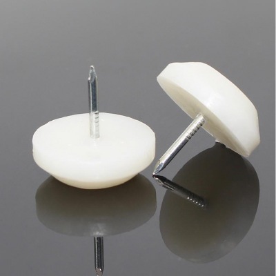 Nail Flat Cabinet White Moisture Proof Pad PCs Thickened Bed Foot Protective Pushpin Fixed Wear-Resistant Stool Spike Feet