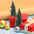 Christmas Decorations Christmas Table-Top Decoration Green Cranreuch Sideband Larch Mini Christmas Tree