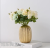 Modern Minimalist Ceramic Vase Decoration Creative Golden Flower Arrangement Vase Home Soft Decoration for Living Room Dried Flowers and Flowerpot