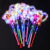 Gold Silk Magic Wand Heart-Shaped Lace Magic Wand Luminous Novelty Toys Supplies for Stall and Night Market Wholesale