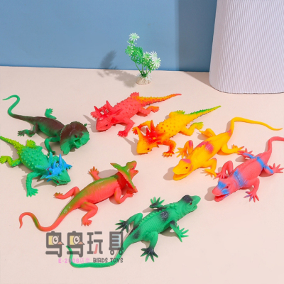 Novelty Animal Squeezing Toy Sand Toy Chameleon Pinch Vent Ball Student Small Gift Stall Toy Wholesale