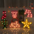 Xixi Ins Swing Led Flamingo Cactus Shape Lighting Chain Cloud Love Decorative Letters Wall Hanging Small Night Lamp