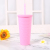 2022 Export New Large Capacity Color Hand-Tied Water Cup Fashion Creative Straw Durian Cup Factory Direct Sales