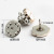 Factory Direct Sales Anti-Exposure Button Detachable Adjustable Nail-Free Sewing Free Button Pearl Button Shirt Decoration Brooch Clasp