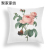 Modern Minimalist Nordic Flower Cushion Cover Amazon American Corsage Cushion Sofa Short Plush Pillow Cover HT