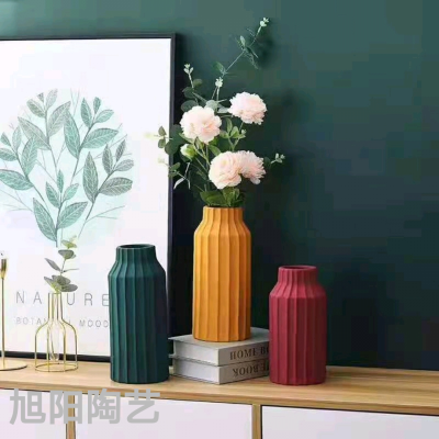 Morandi Vase Ins Decoration Home Decoration Modern Minimalist Ceramic Vase Decoration