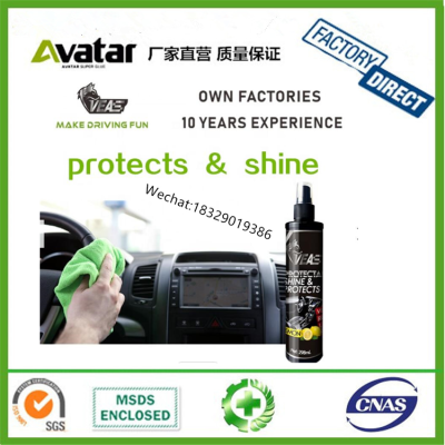 VEAS 295ml car dashboard spray wax for polishing and protect and shine