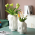 Light Luxury Soft Vase Minimalist Relief Decoration Living Room Study Hallway Home Decoration Ceramic Crafts