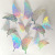 Foreign Trade Color 72 PCs Three-Dimensional Hollow Butterfly Stickers Artistic Home Party Wall Decorative Background Wall Sticker