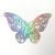 Foreign Trade Color 72 PCs Three-Dimensional Hollow Butterfly Stickers Artistic Home Party Wall Decorative Background Wall Sticker